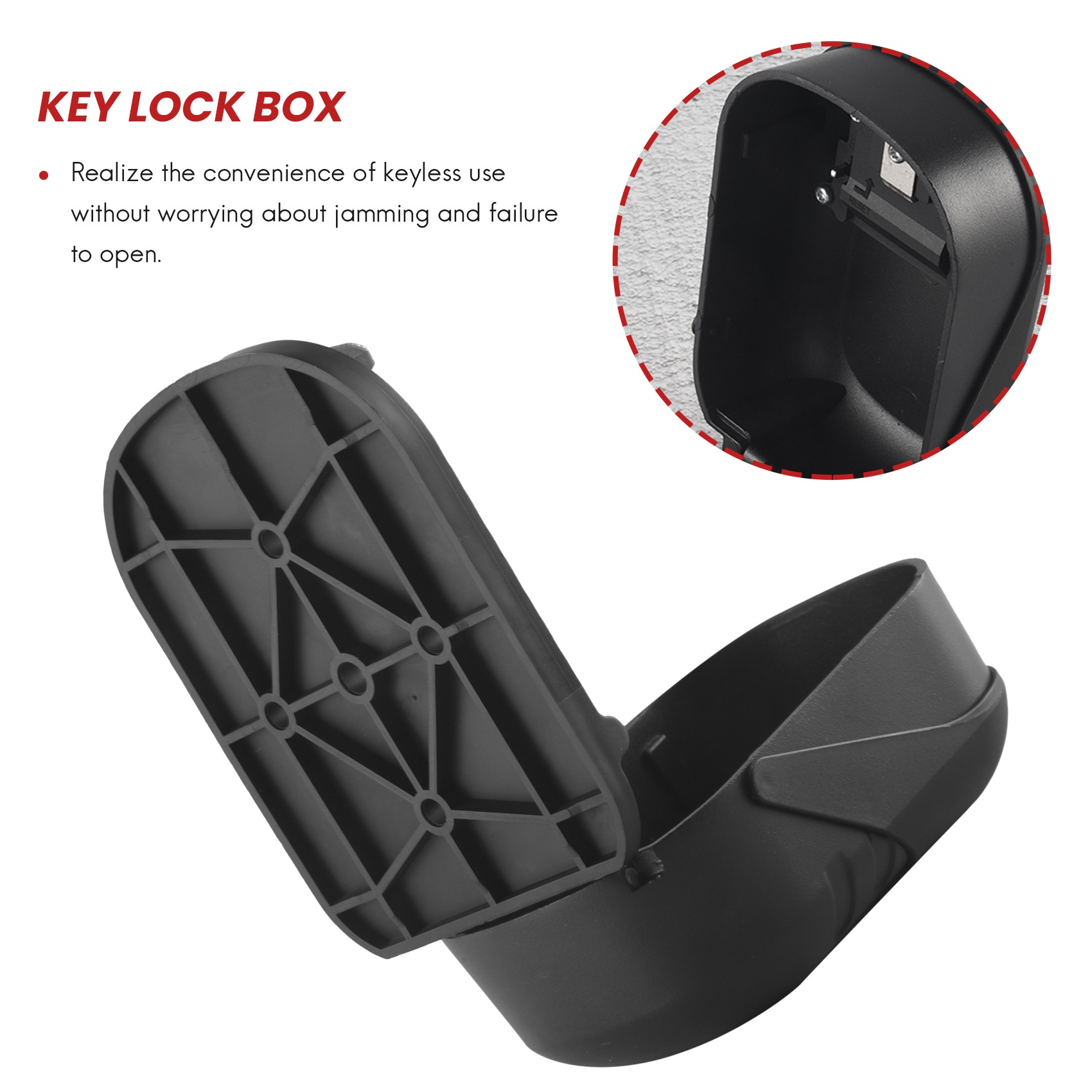 Lockbox Key Secure - A25P Key Lock Box Wall Mount