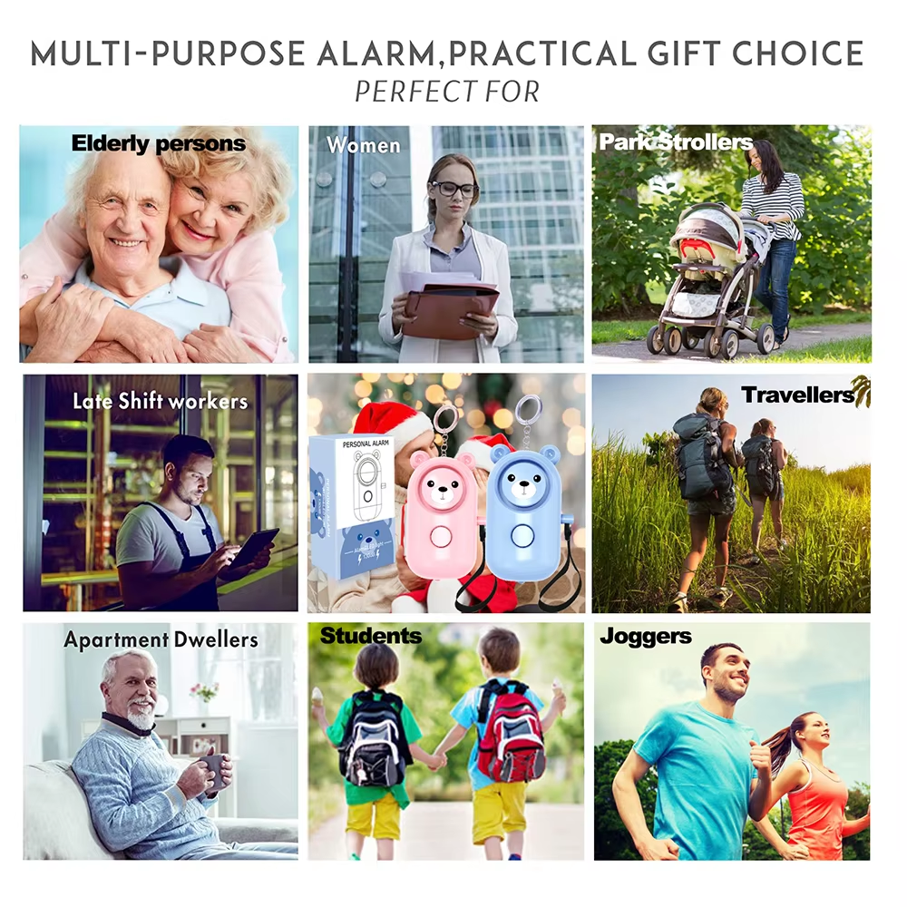 130dB Loud Self Defense Alarm  - đánh giá và giá Personal Alarm Keychain
