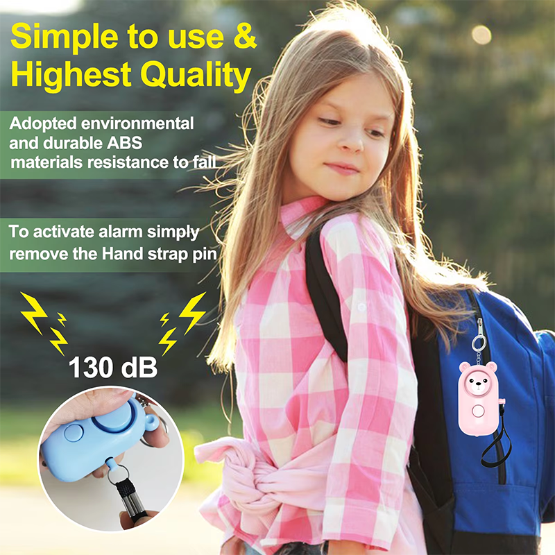 130dB Loud Self Defense Alarm  - đánh giá và giá Personal Alarm Keychain
