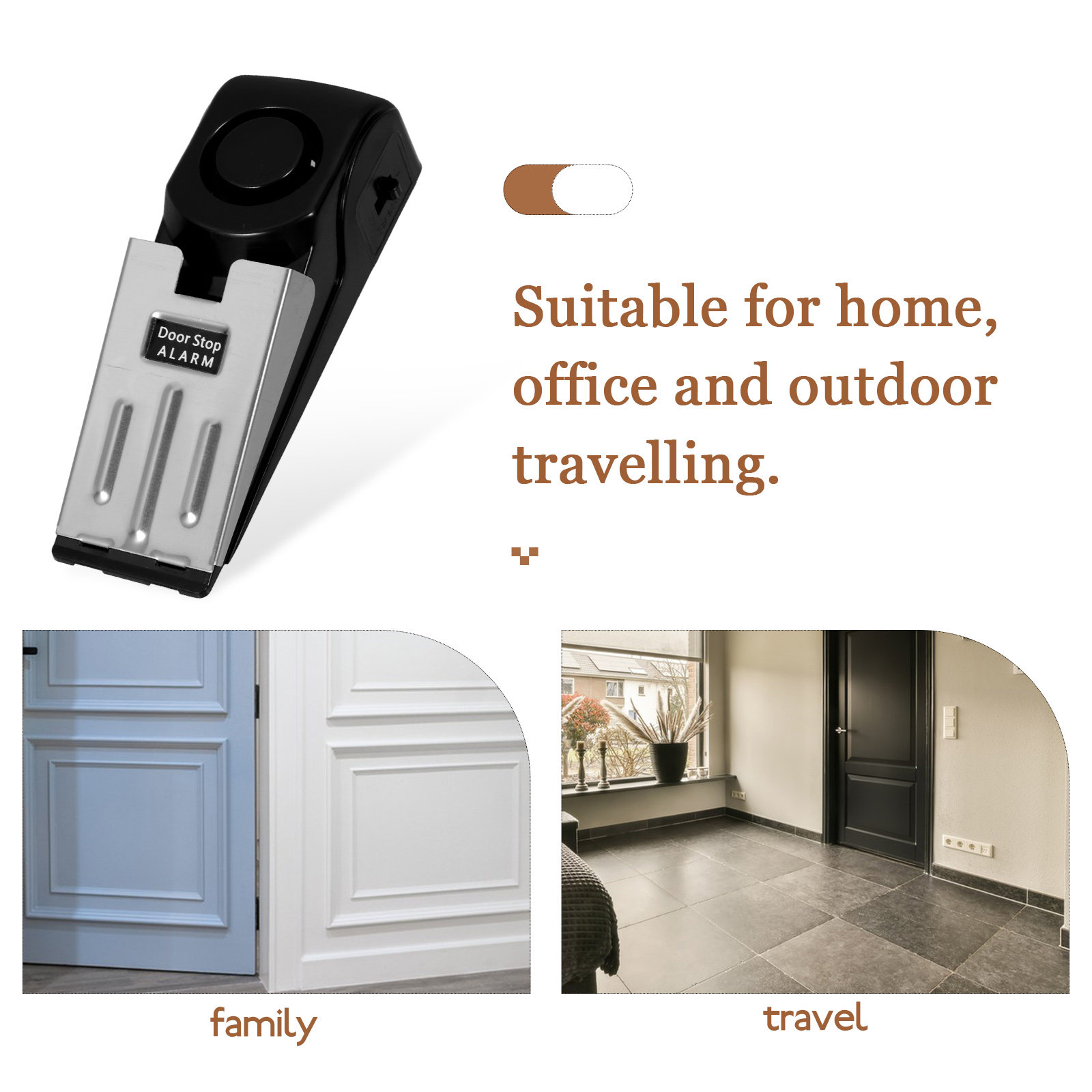 Heavy Duty Door Stop Alarm 120 - đánh giá và giá Door Stop Alarm