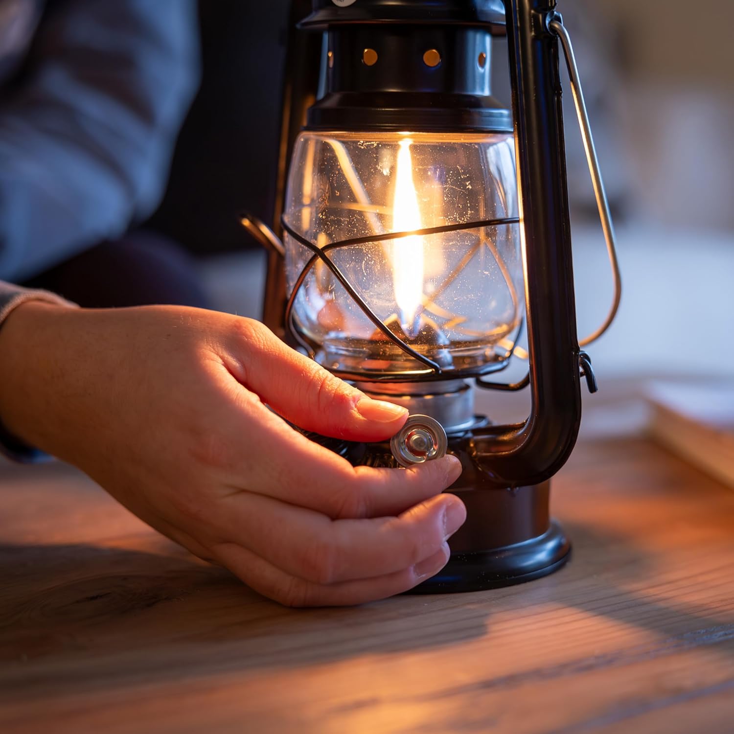 Vintage Hurricane Oil Lamp, Bl - đánh giá và giá Power Outage Light