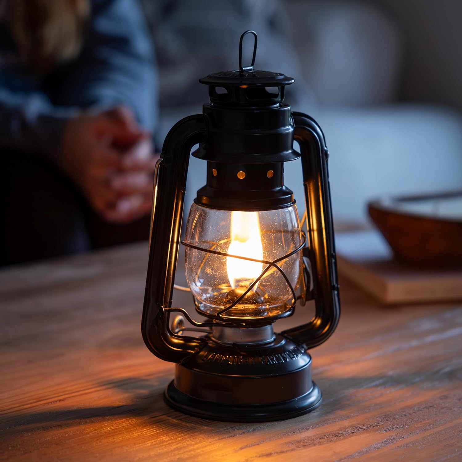 Vintage Hurricane Oil Lamp, Bl - đánh giá và giá Power Outage Light