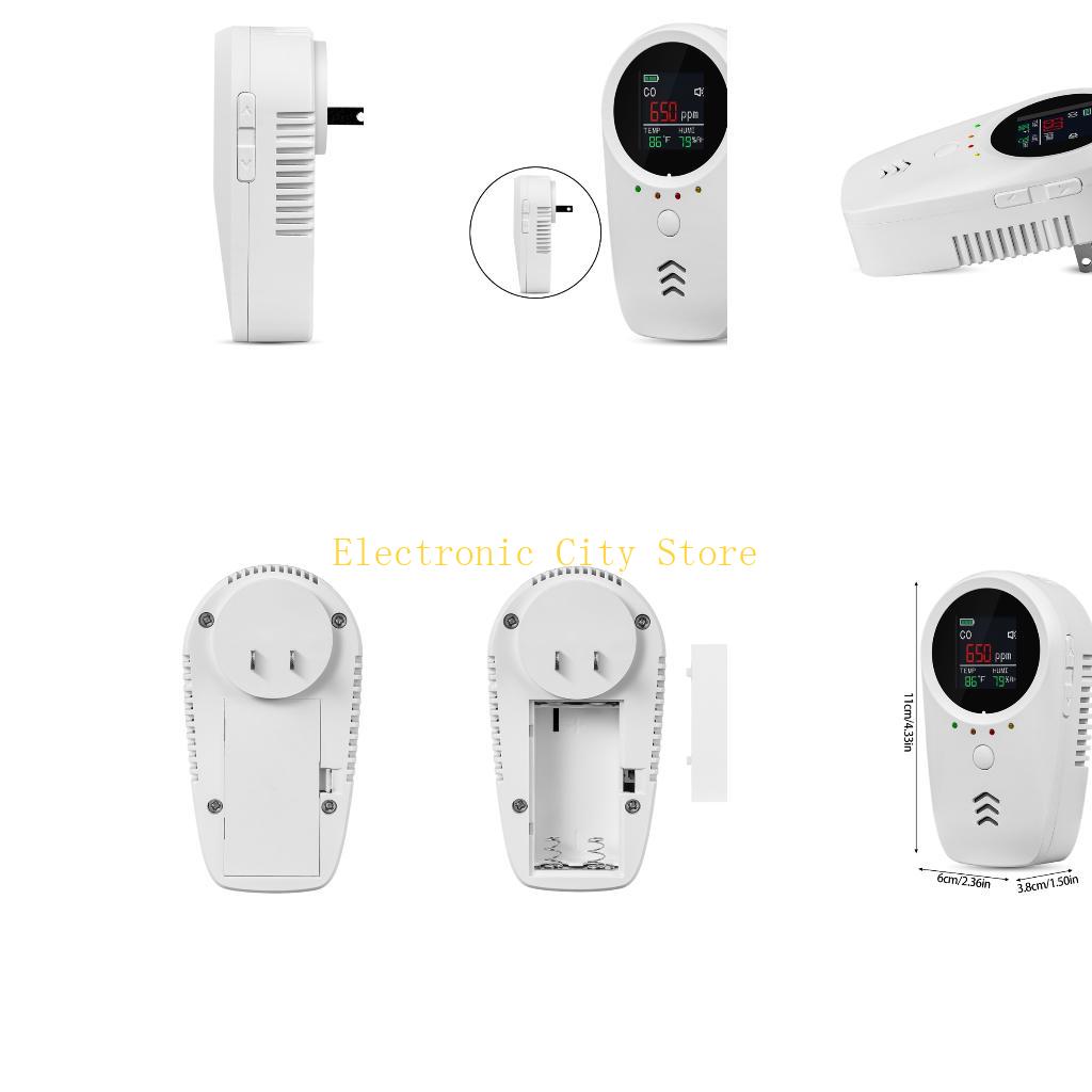 4 In 1 Wall Plugs In Gas Alarm - đánh giá và giá Co Detector Plug