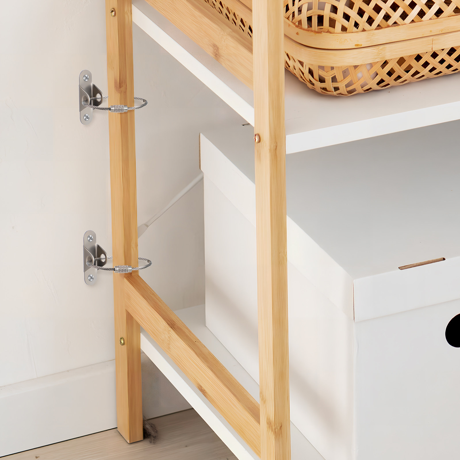 6Sets Furniture Anti Tip Wall  - đánh giá và giá Earthquake Anchor Strap
