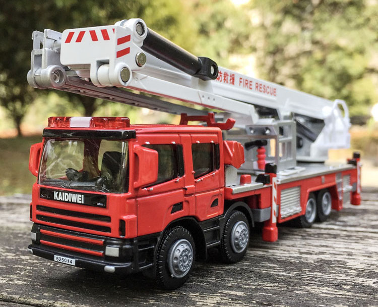 1:50 alloy engineering vehicle - đánh giá và giá Fire Escape Ladder