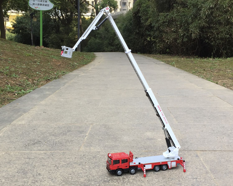 1:50 alloy engineering vehicle - đánh giá và giá Fire Escape Ladder