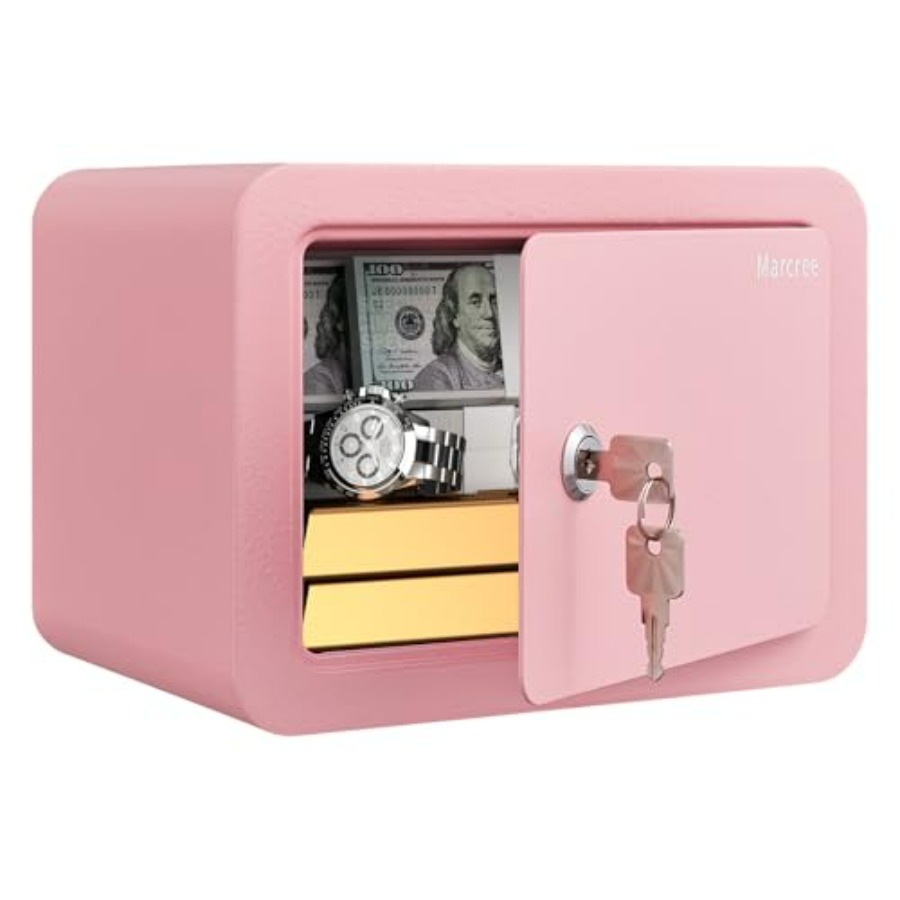 0.23 Cubic Small Safe Box for  - đánh giá và giá Lockbox Key Secure