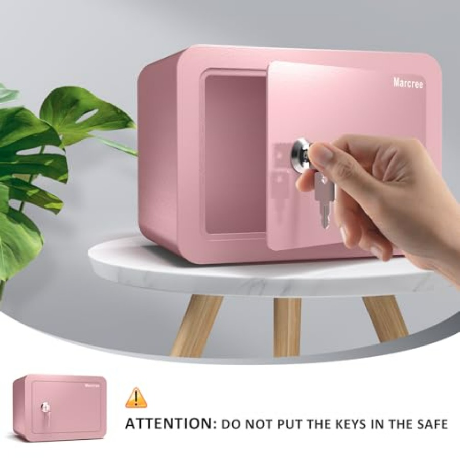 0.23 Cubic Small Safe Box for  - đánh giá và giá Lockbox Key Secure