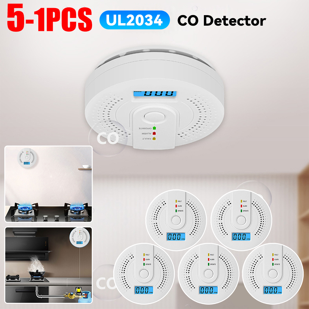 Digital Carbon Monoxide Detect - đánh giá và giá Smoke Detector Interconnected