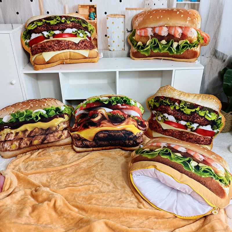 Lifelike Plush Hamburger Pillo - đánh giá và giá Fire Blanket Kitchen