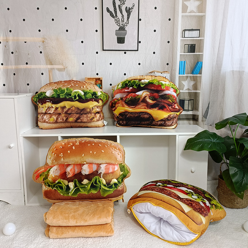 Lifelike Plush Hamburger Pillo - đánh giá và giá Fire Blanket Kitchen