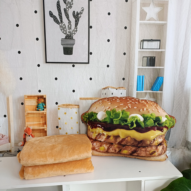 Lifelike Plush Hamburger Pillo - đánh giá và giá Fire Blanket Kitchen