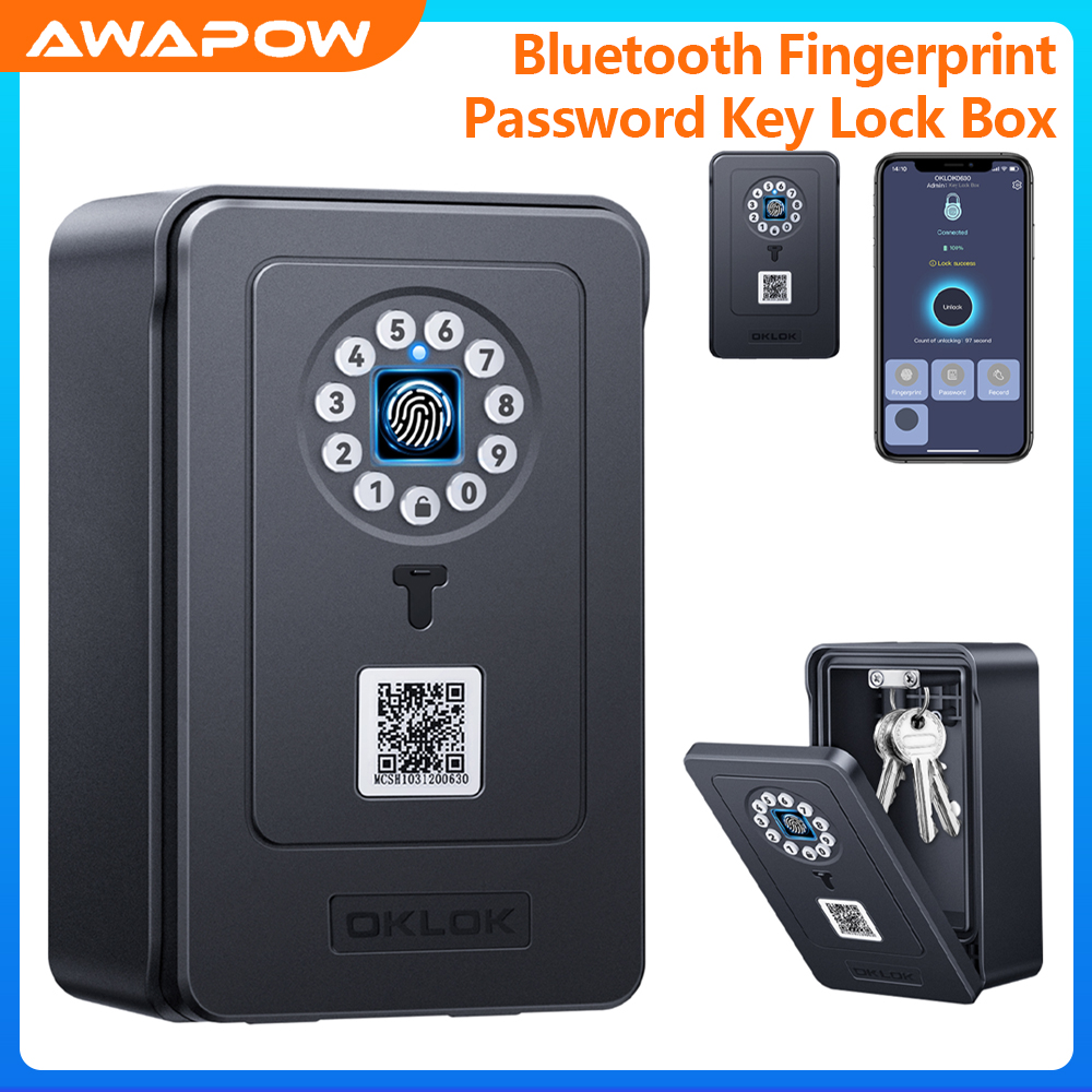 Awapow Bluetooth Password Key  - đánh giá và giá Lockbox Key Secure