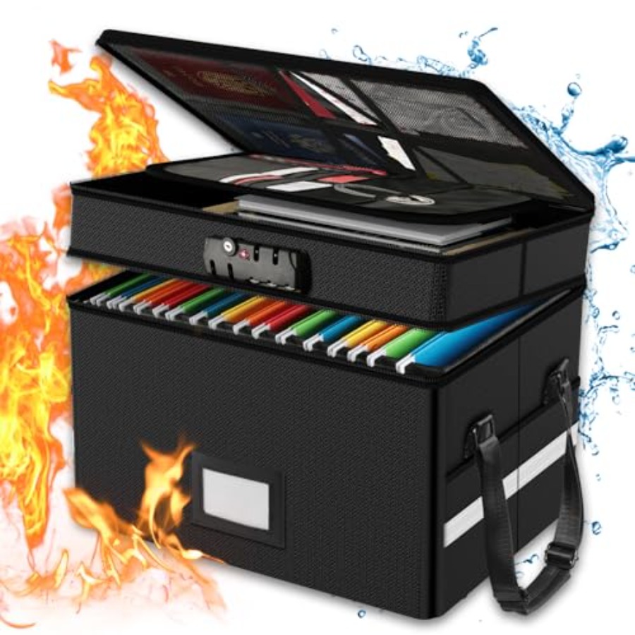 Fireproof Document Box with Lo - đánh giá và giá Fire Safe Document