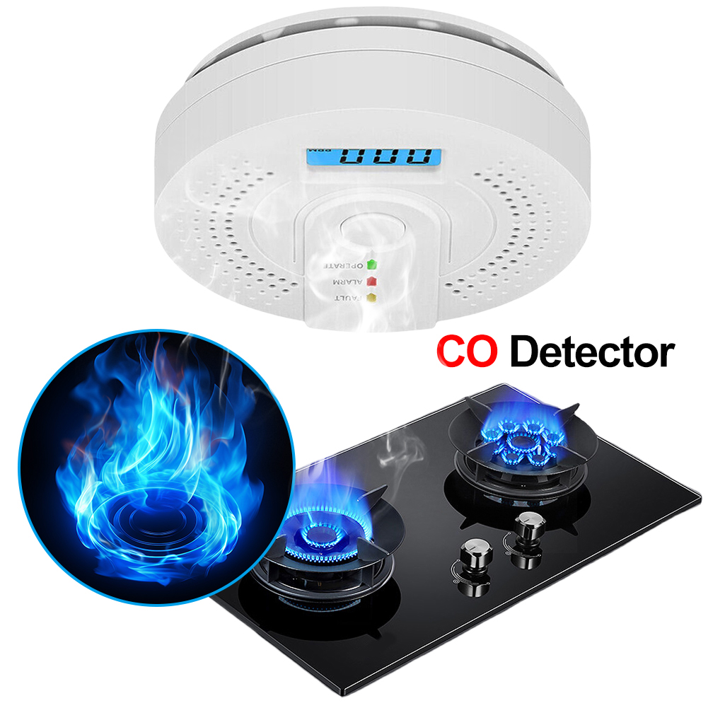 Carbon Monoxide Detector CO Ga - đánh giá và giá Smoke Detector Interconnected