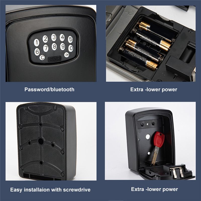 B68A TUYA Smart Key Box Blueto - đánh giá và giá Lockbox Key Secure