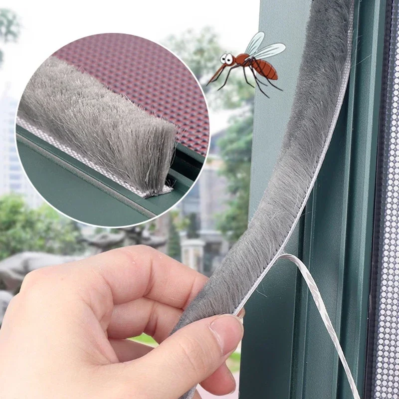 10M Self Adhesive Brush Strip  - đánh giá và giá Window Lock Bar