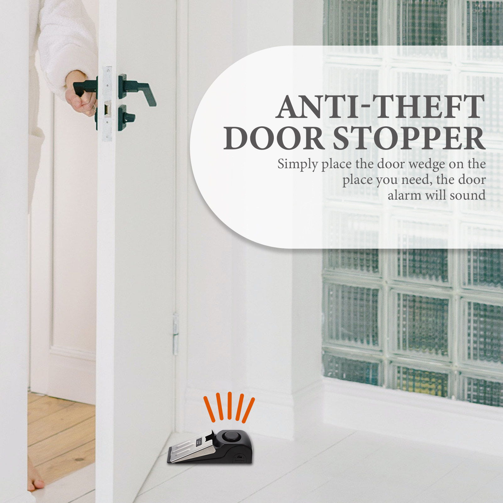 Anti Theft Door Stopper with A - đánh giá và giá Door Stop Alarm
