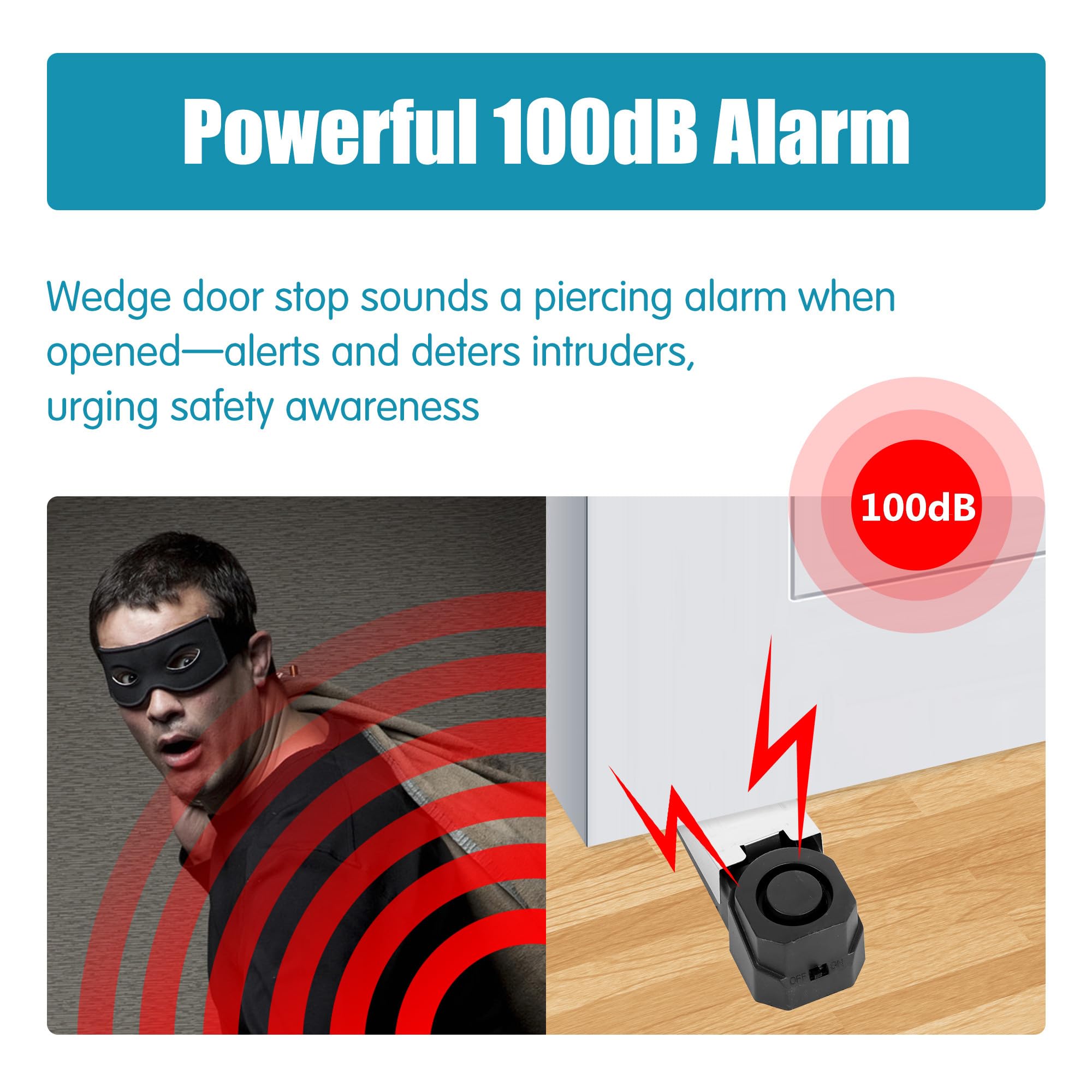 Wireless Door Stop Alarm Syste - đánh giá và giá Door Stop Alarm