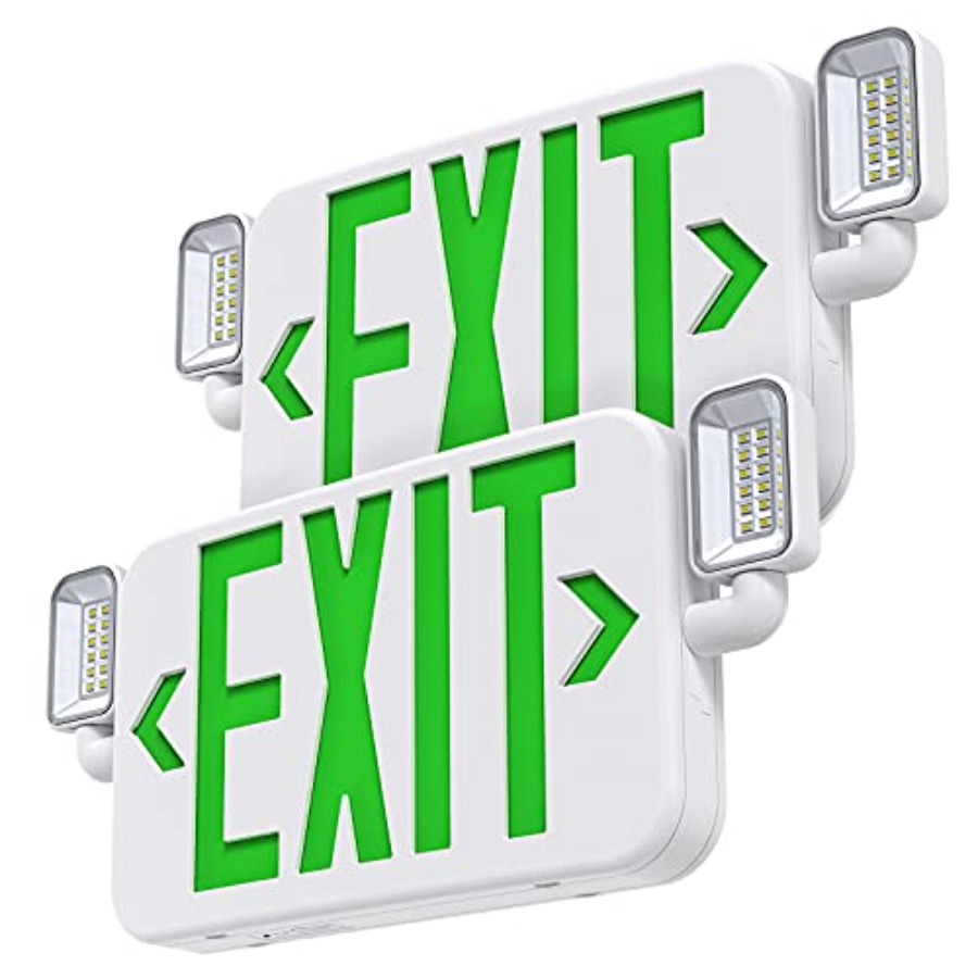 Led Combo Emergency Exit Sign  - đánh giá và giá Emergency Exit Sign