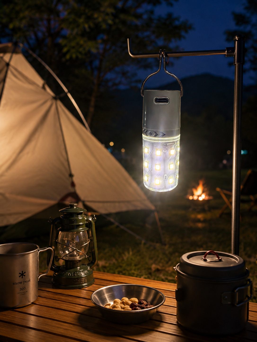 USB Rechargeable Emergency Lig - đánh giá và giá Power Outage Light