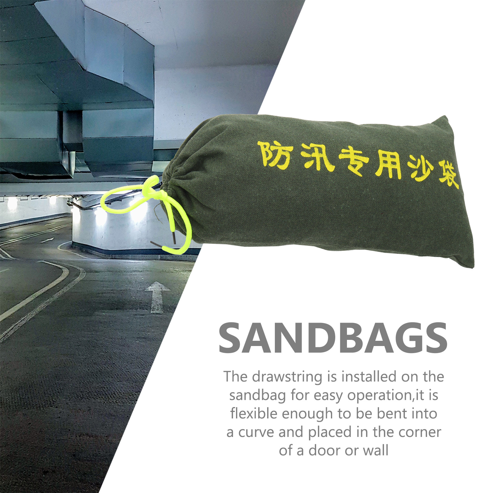 3pcs Empty Sandbag For Flood B - đánh giá và giá Flood Barrier Bag