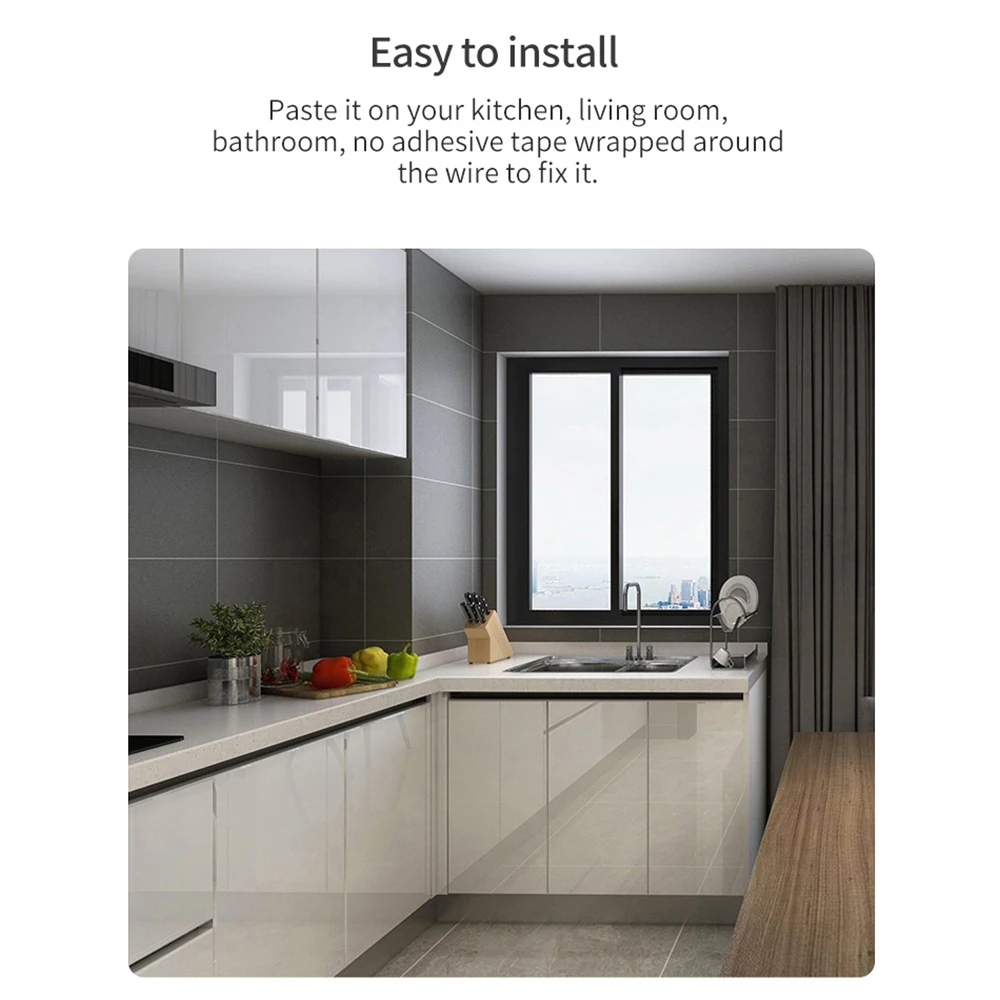 Haozee Tuya Smart ZigBee3.0 Sm - đánh giá và giá Water Alarm Sensor