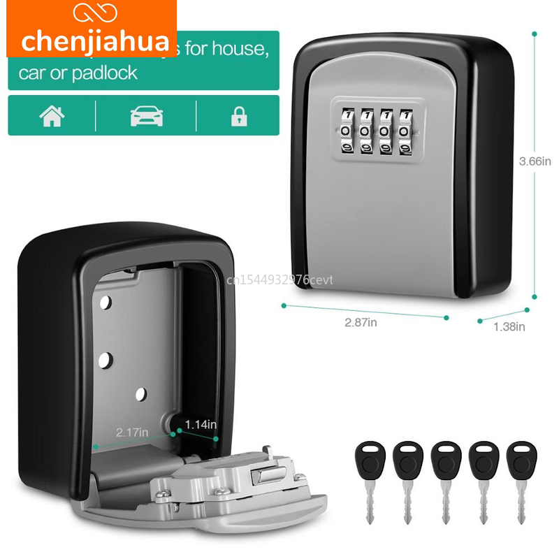 Wall Mount Key Storage Secret  - đánh giá và giá Lockbox Key Secure