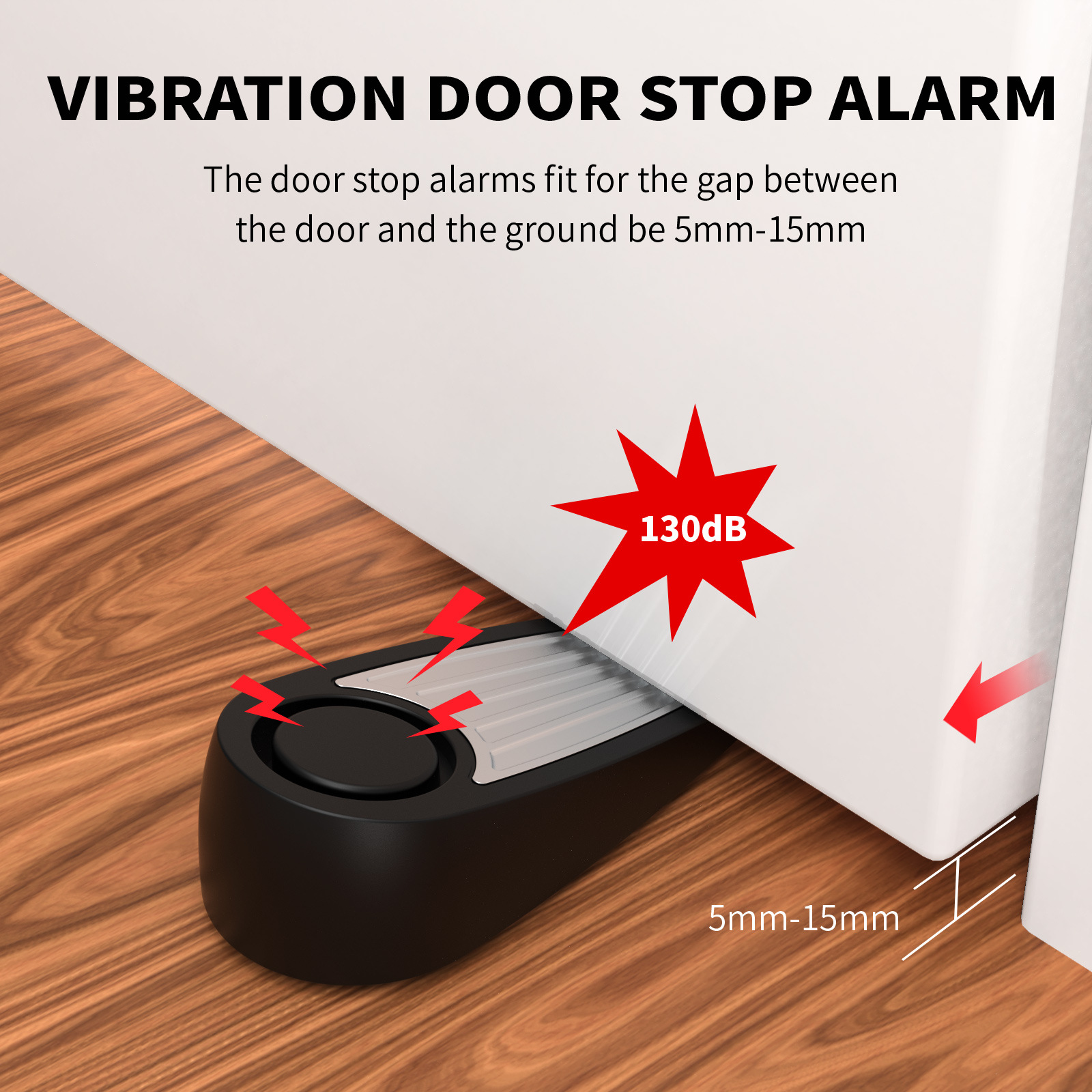 Wireless 130dB Door Stop Alarm - đánh giá và giá Door Stop Alarm