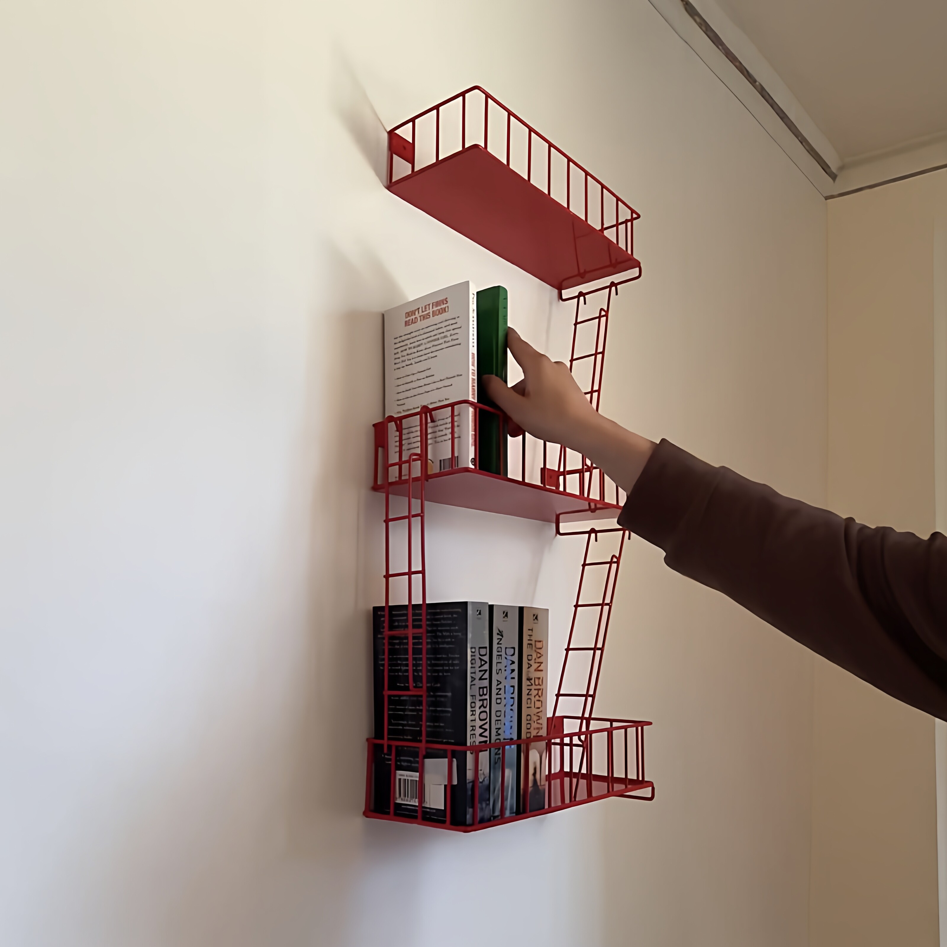 Fire Escape Wall Shelf, 3-Tier - đánh giá và giá Fire Escape Ladder