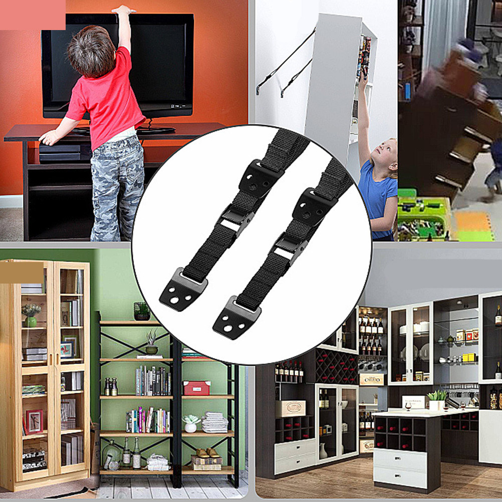 Heavy Duty TV Safety Anti-Tip  - đánh giá và giá Earthquake Anchor Strap