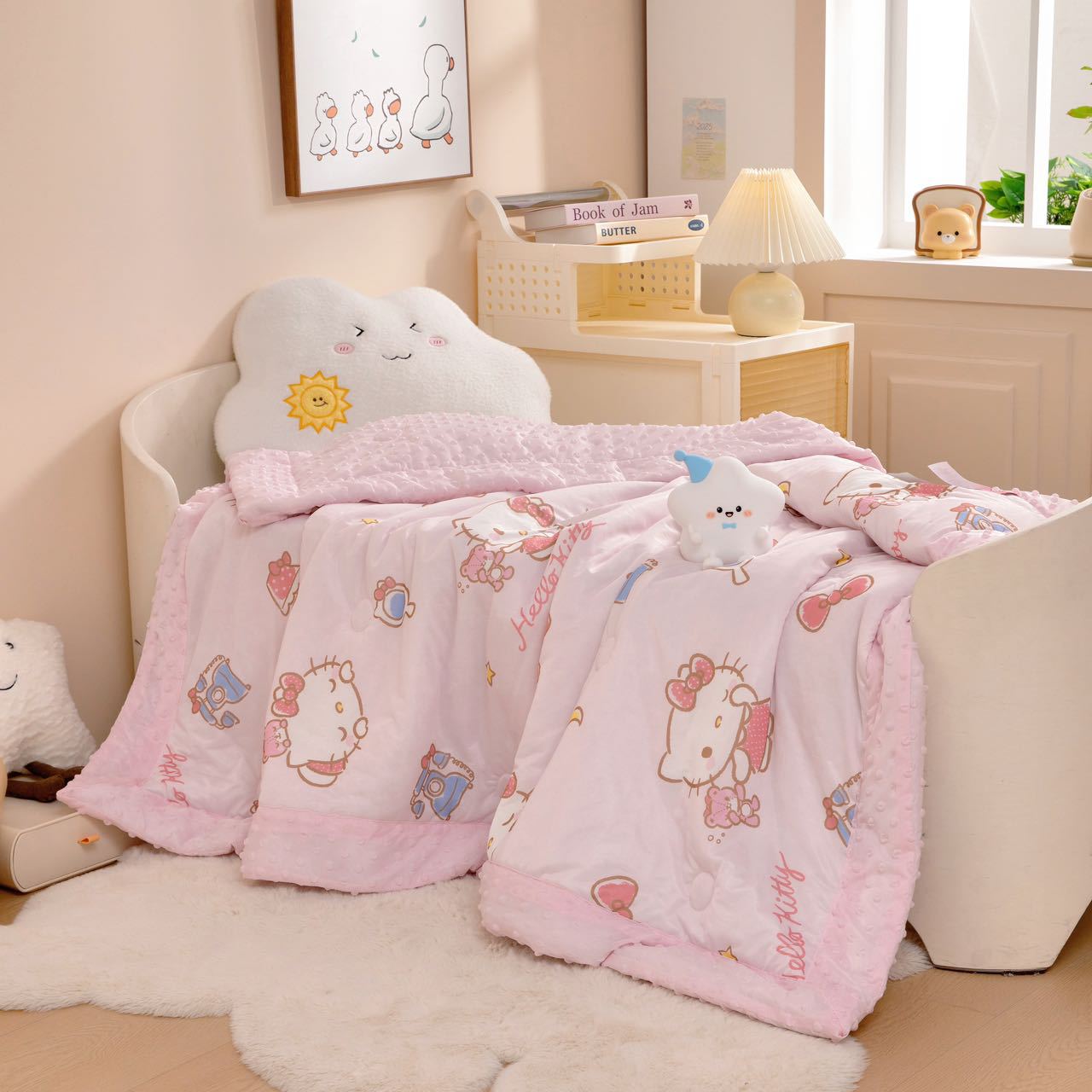 Hello Kitty My Melody Cartoon  - đánh giá và giá Fire Blanket Kitchen