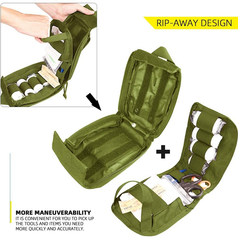Tactical Molle First Aid Kit M - đánh giá và giá First Aid Bag Kit