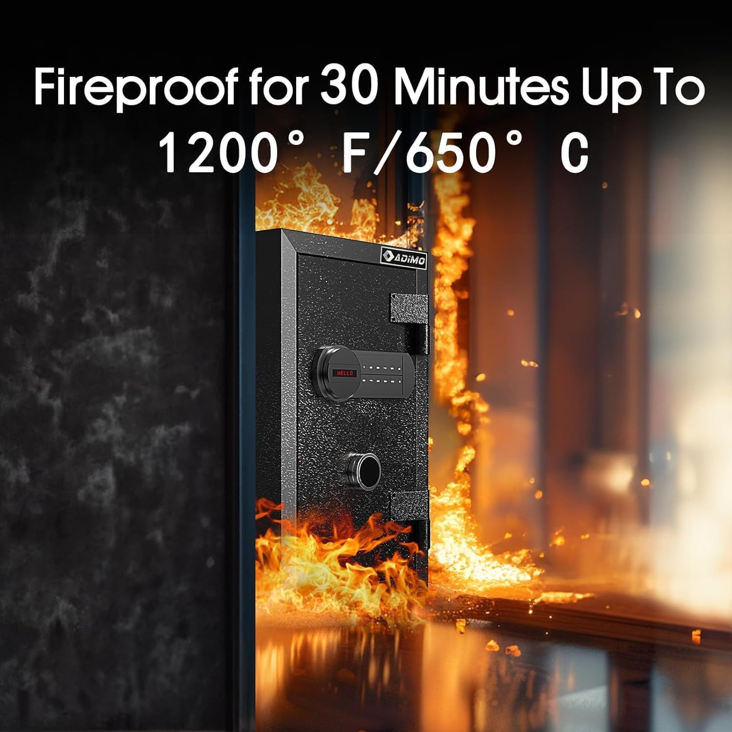 Heavy-Duty Fireproof Safe Box  - đánh giá và giá Fire Safe Document