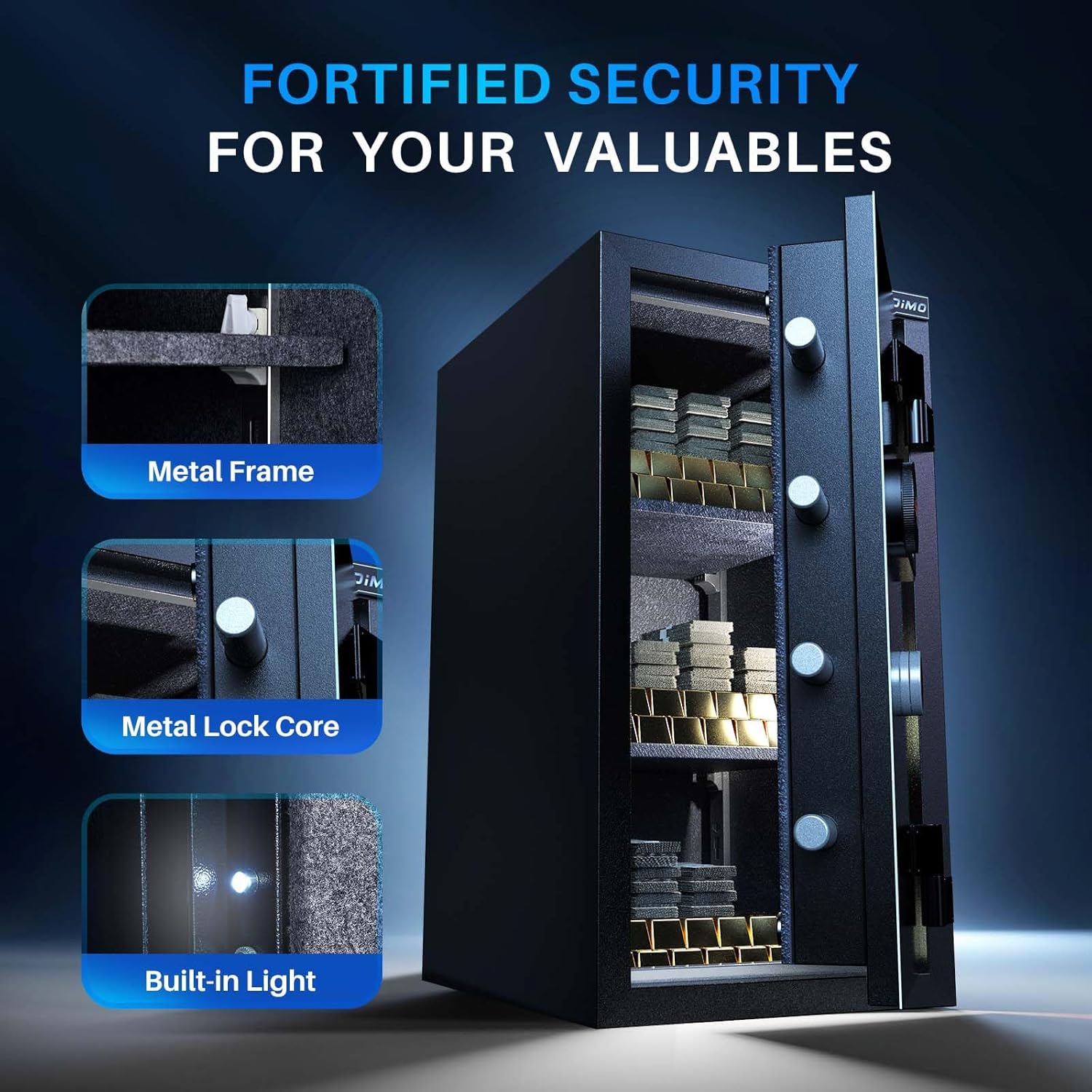Heavy-Duty Fireproof Safe Box  - đánh giá và giá Fire Safe Document