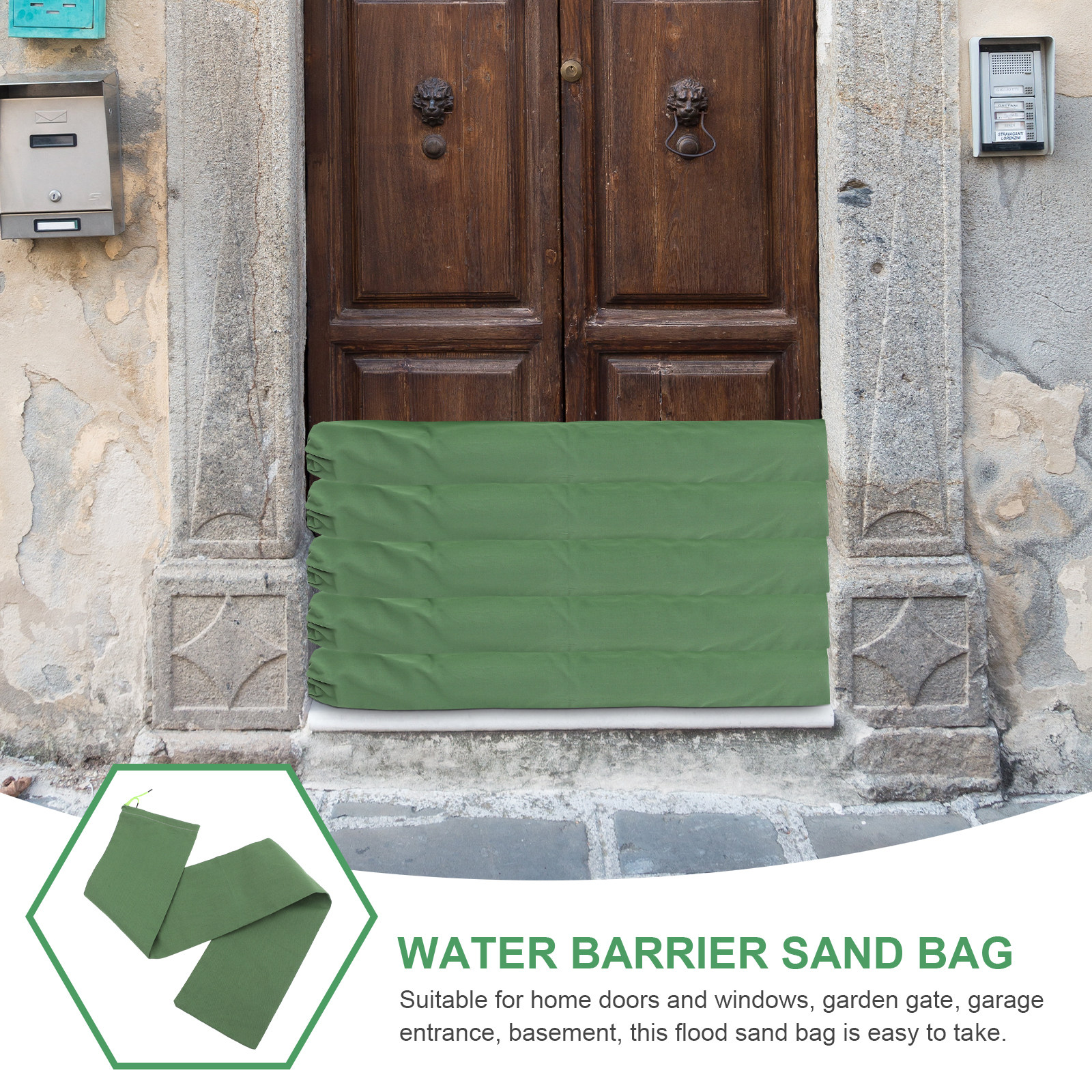 1pc Flood Sand Bag Heavy Duty  - đánh giá và giá Flood Barrier Bag