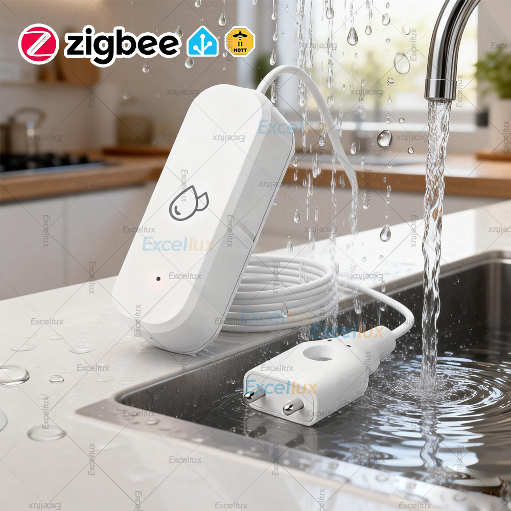 Zigbee Smart Water Leak Sensor - đánh giá và giá Water Alarm Sensor