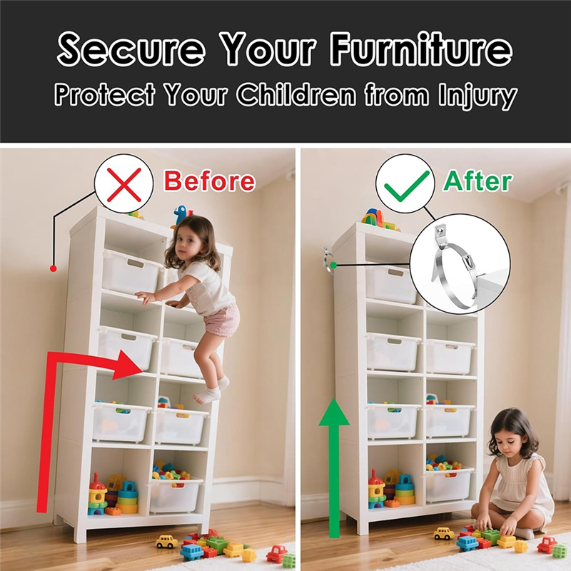 ABMS-For Baby-Proofing Furnitu - đánh giá và giá Earthquake Anchor Strap