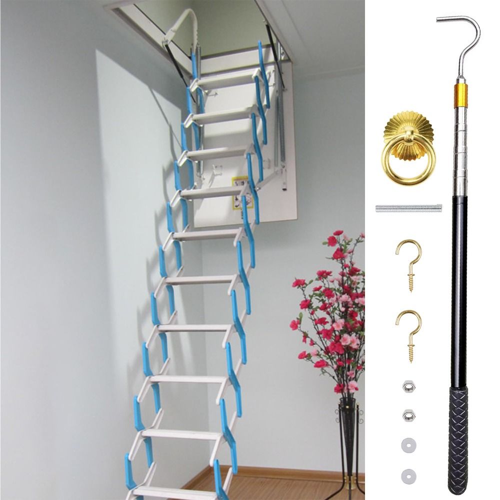 Stainless Steel Attic Ladder P - đánh giá và giá Fire Escape Ladder