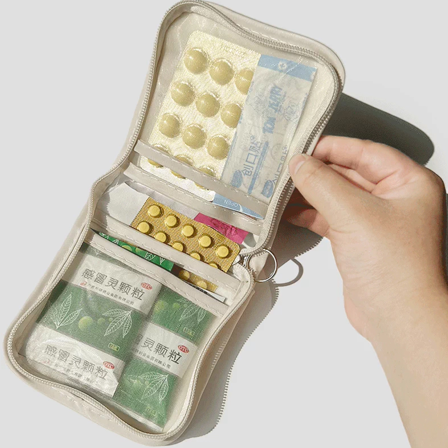 Zippered Pocket Medicine Bag O - đánh giá và giá First Aid Bag Kit