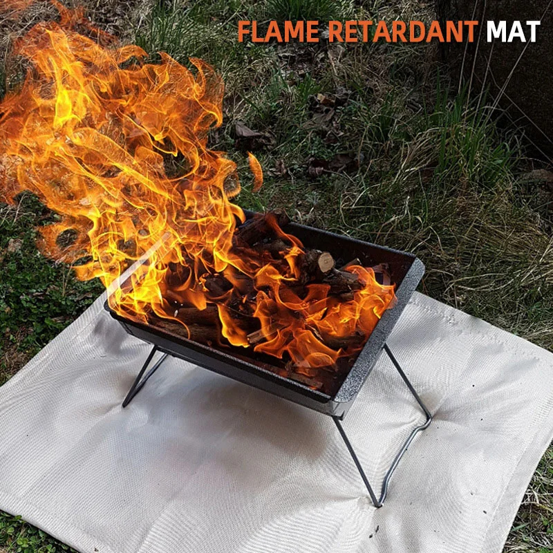 Outdoor Camping Fireproof Clot - đánh giá và giá Fire Blanket Kitchen