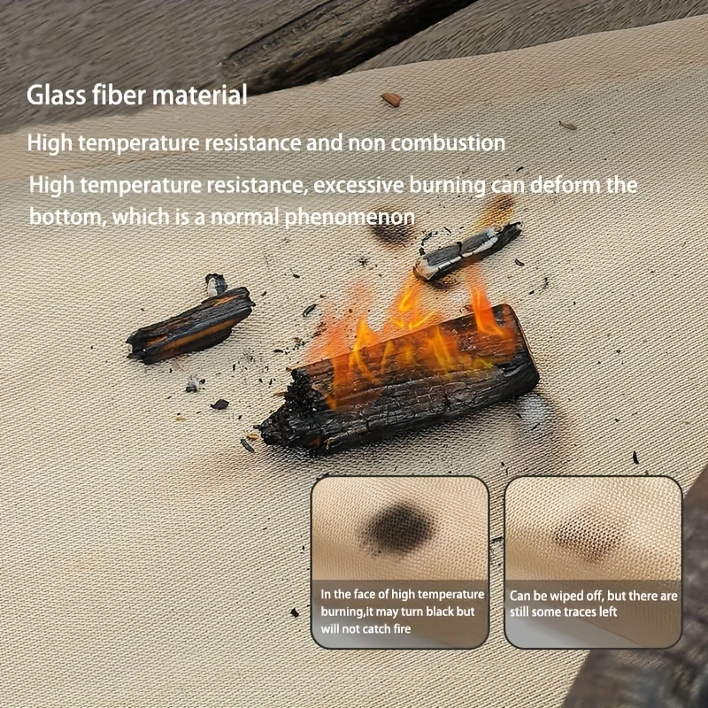 Outdoor Camping Fireproof Clot - đánh giá và giá Fire Blanket Kitchen