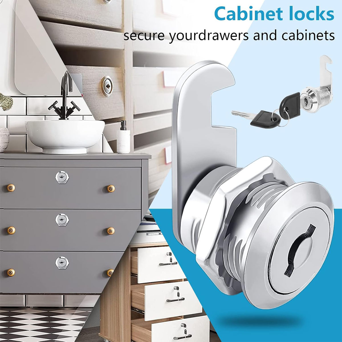 Single Unlock Set,1 Pack Keyed - đánh giá và giá Medicine Cabinet Lock