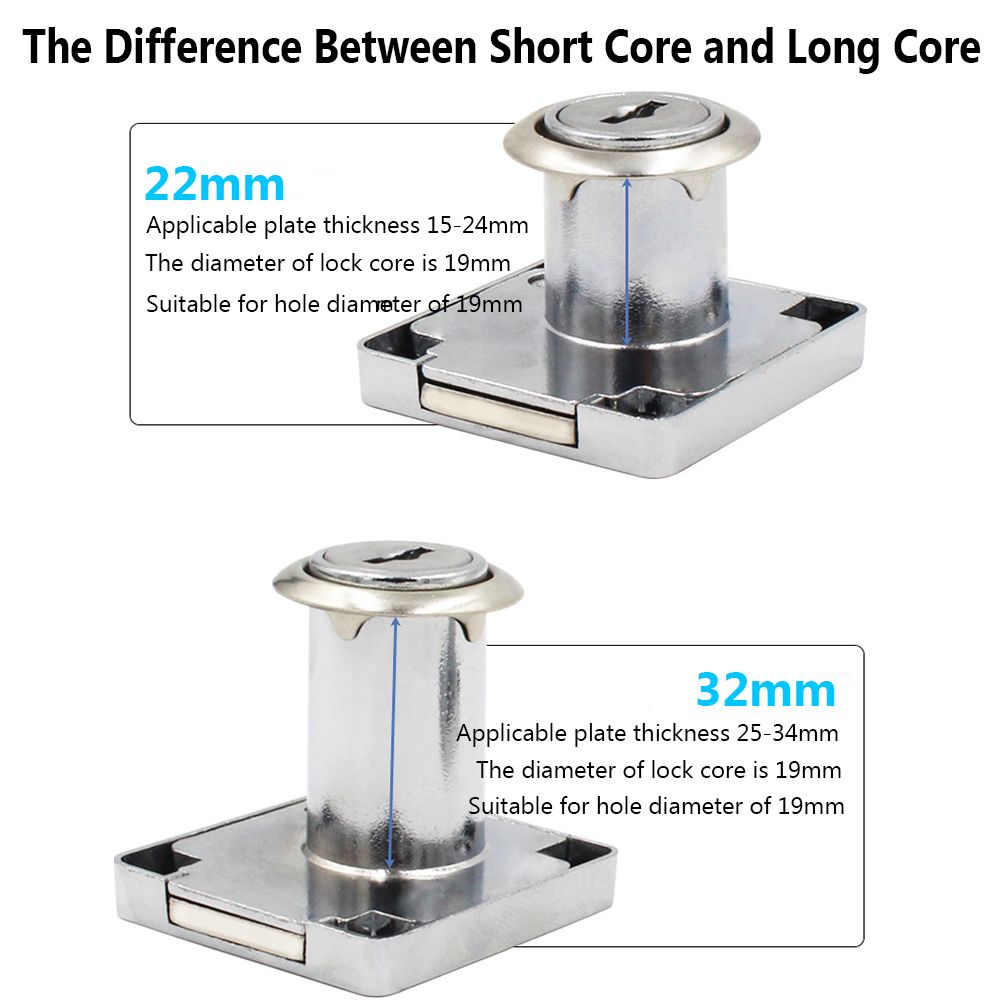Office Burglarproof Zinc Alloy - đánh giá và giá Medicine Cabinet Lock