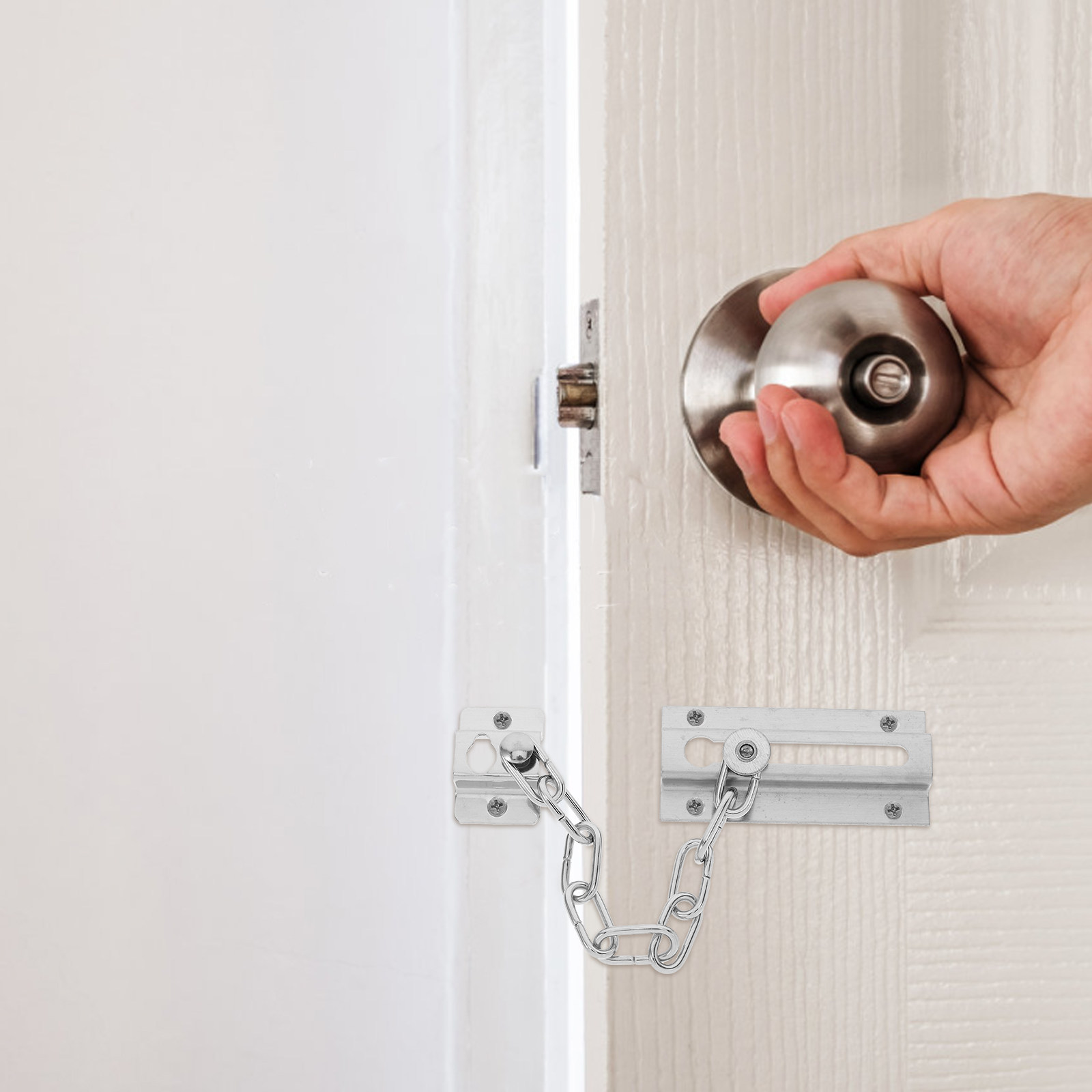 Stainless Steel Door Chain Loc - đánh giá và giá Security Chain Door