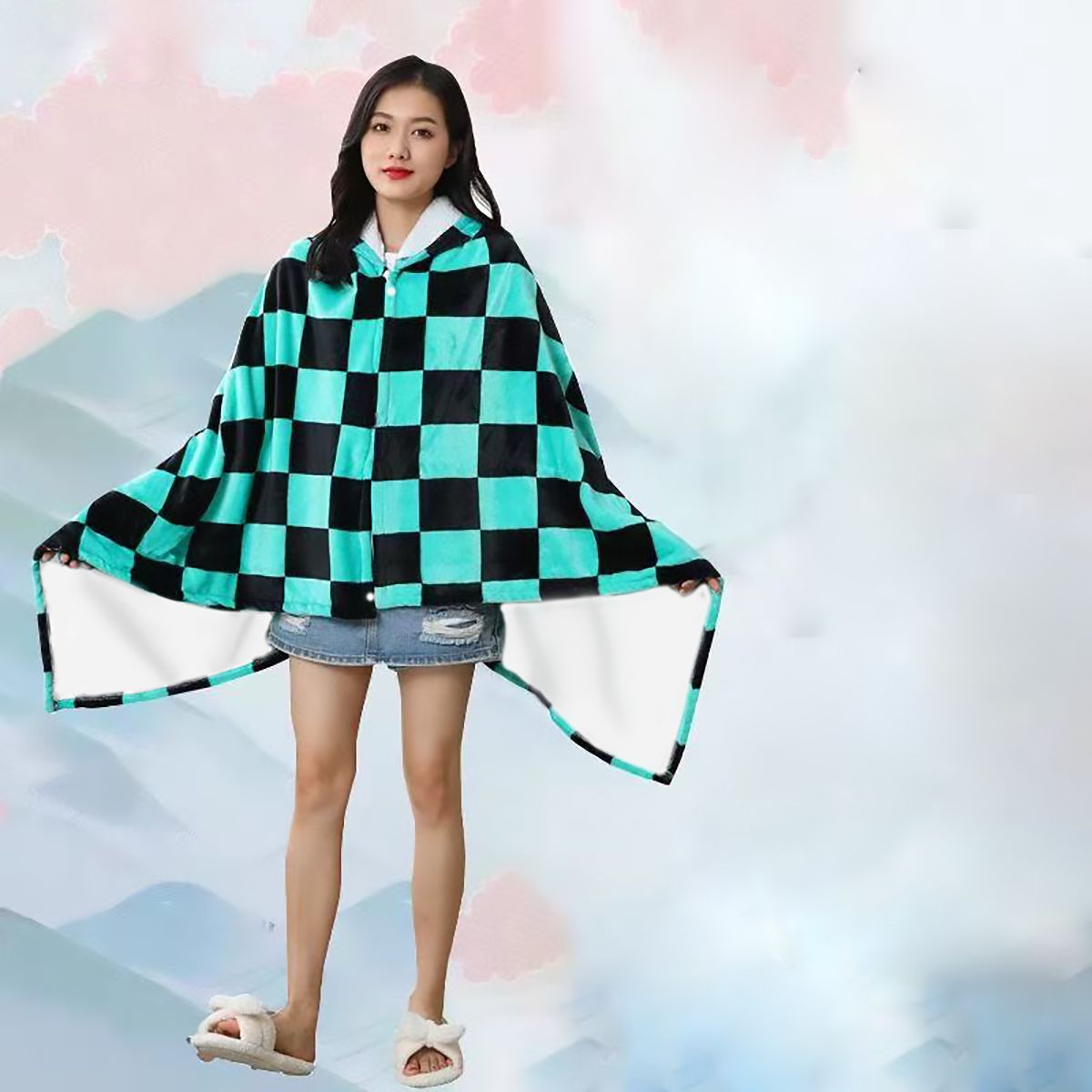 Anime Flannel Blanket Hoodie S - đánh giá và giá Fire Blanket Kitchen