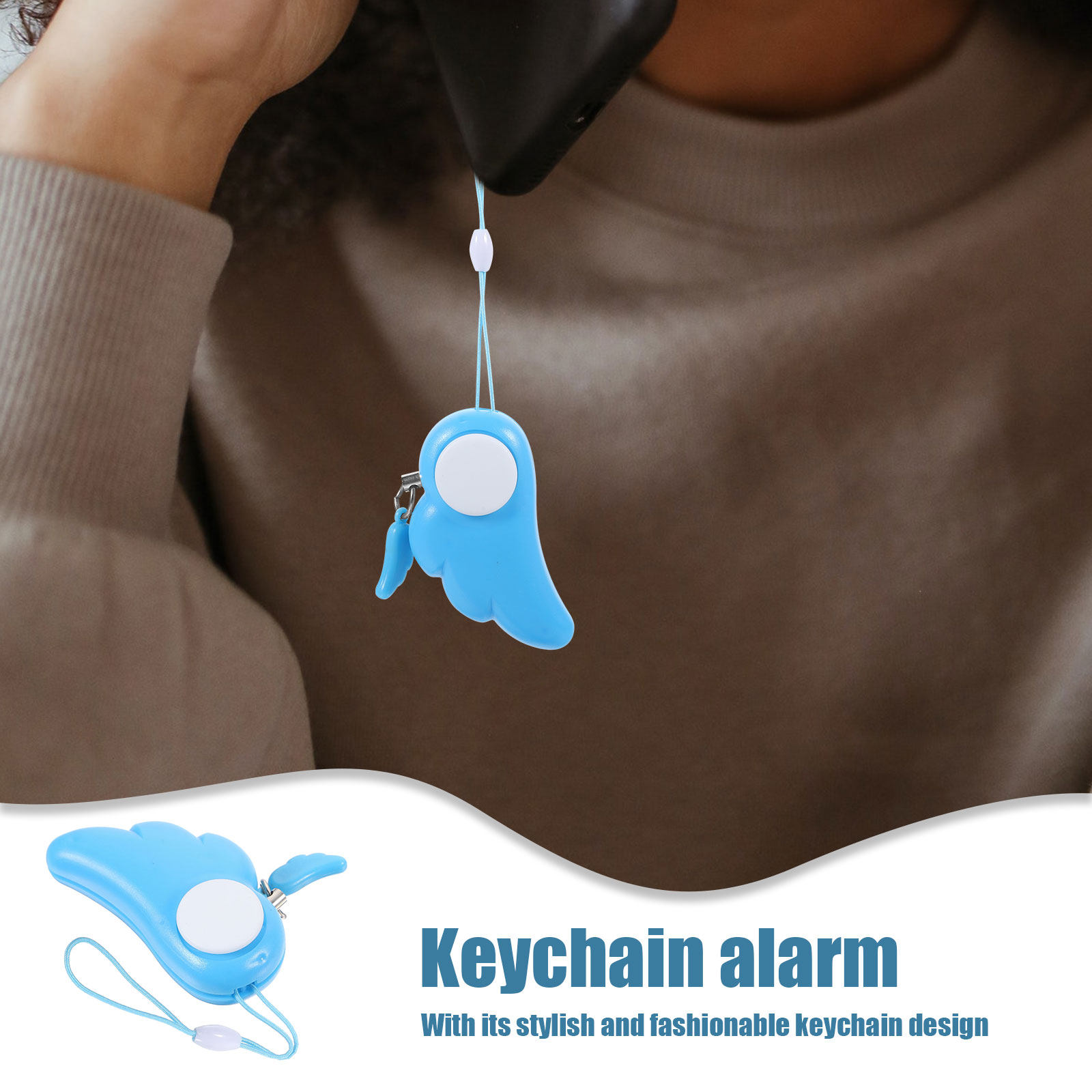 Personal Alarm Keychain 130Db  - đánh giá và giá Personal Alarm Keychain