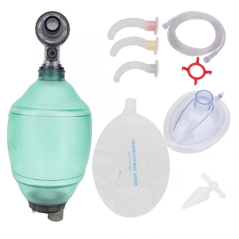 Adults Manual Resuscitator PVC - đánh giá và giá First Aid Bag Kit