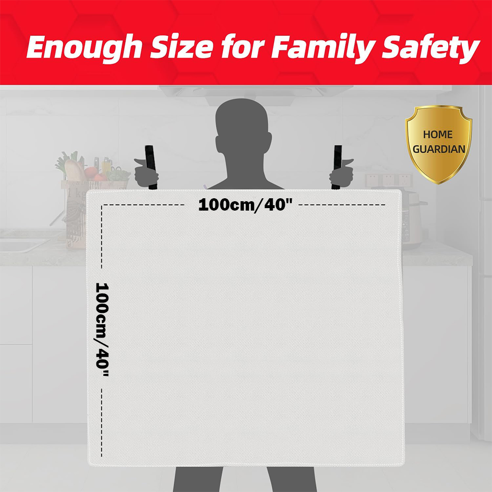 Emergency Fire Blanket for Hom - đánh giá và giá Fire Blanket Kitchen