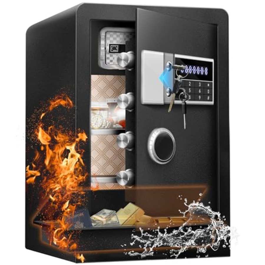 8.4 CuFt Heavy Duty Home Safe  - đánh giá và giá Lockbox Key Secure